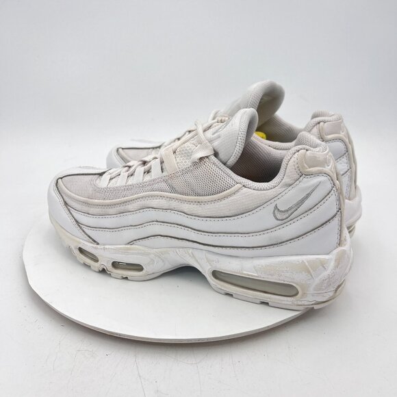 Nike Air Max 95 Men Size 9.5 CT1268 100 Essential White Grey Fog Training Shoes - Picture 8 of 16